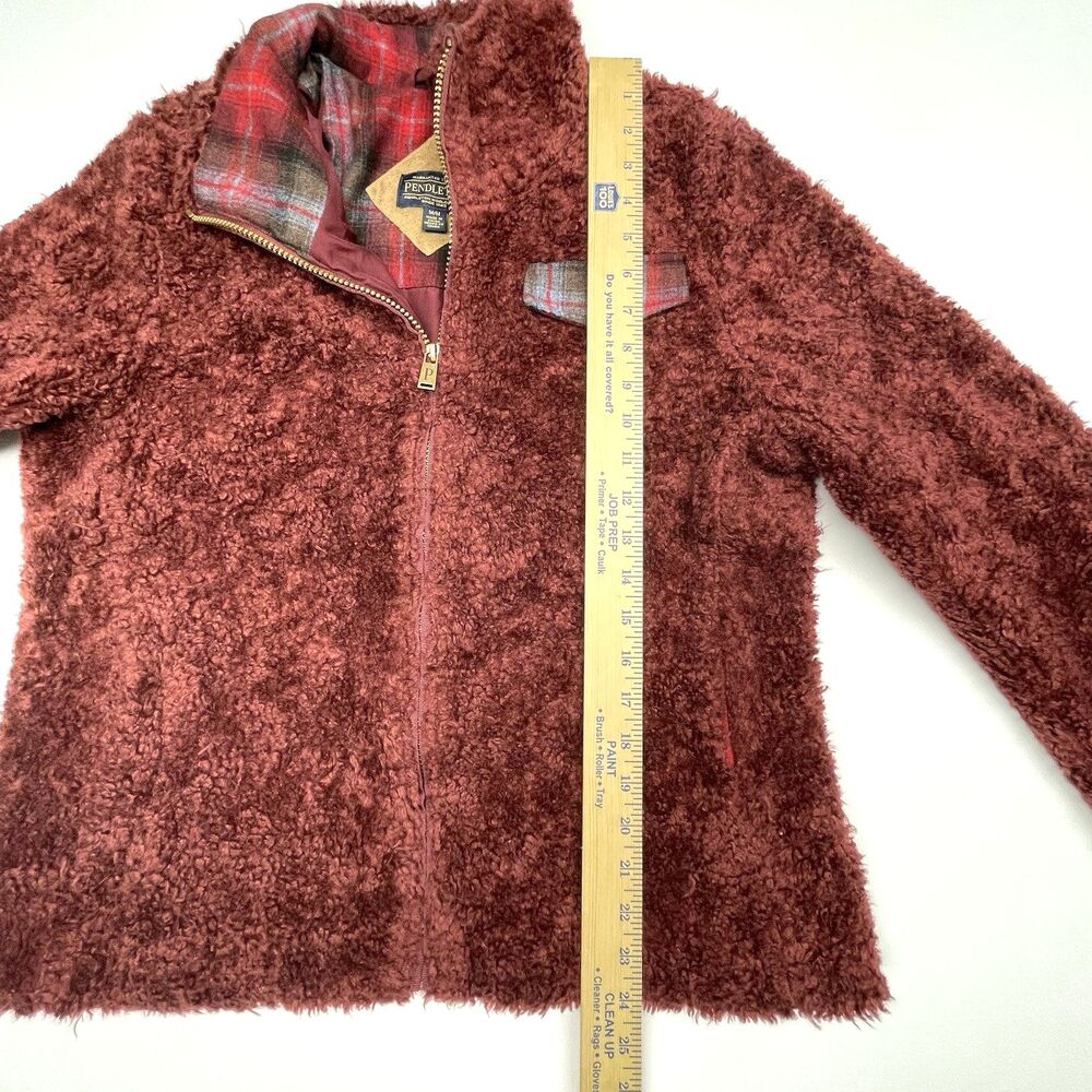 Pendleton Red Sherpa Jacket - image 13
